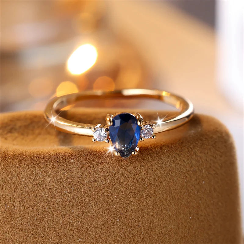 Anel Eclipse Azul