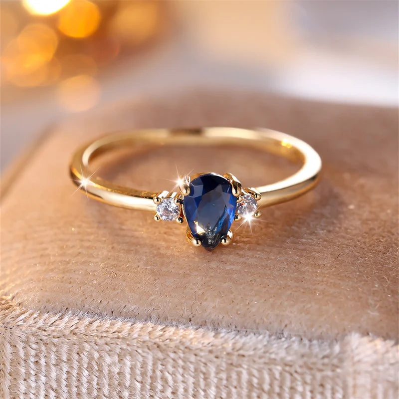 Anel Eclipse Azul
